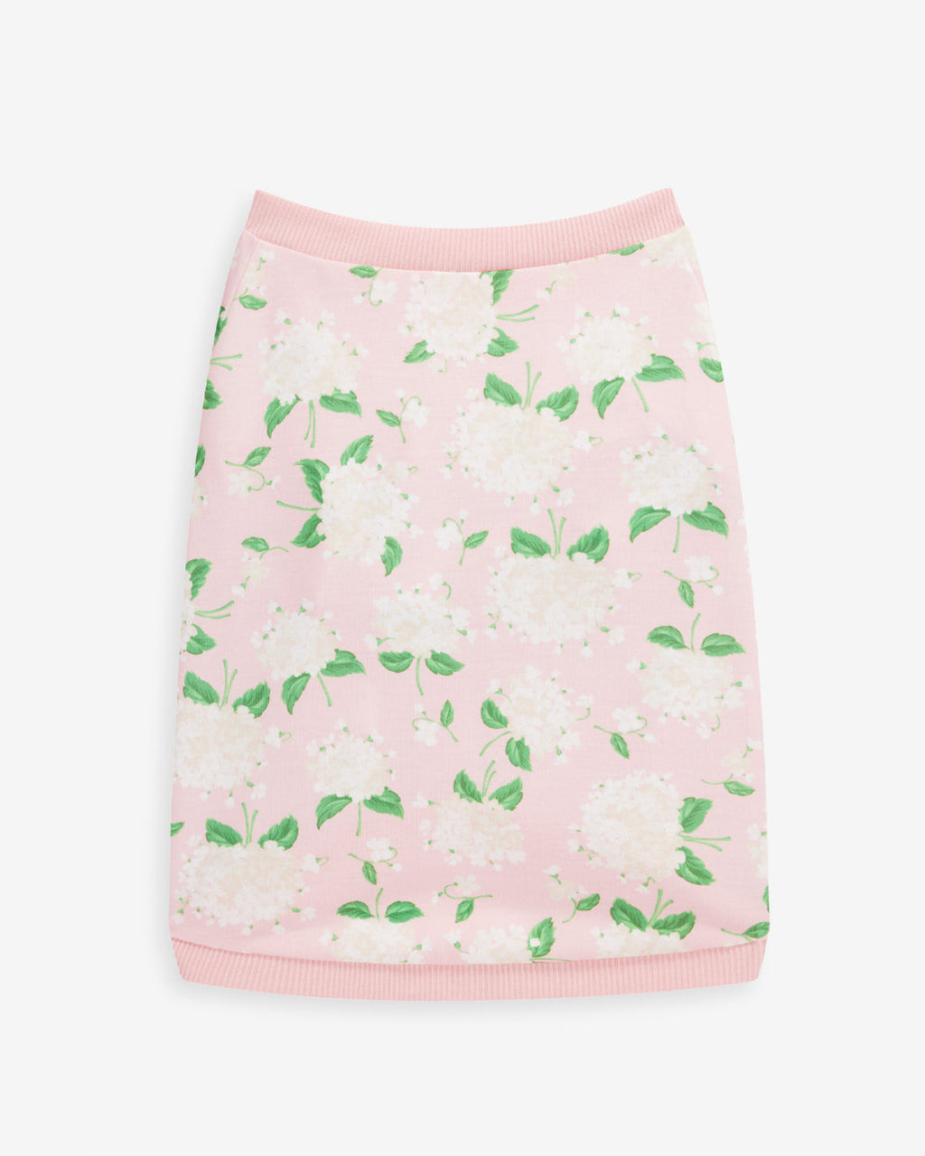 Pink Hydrangea Print Sweatshirt