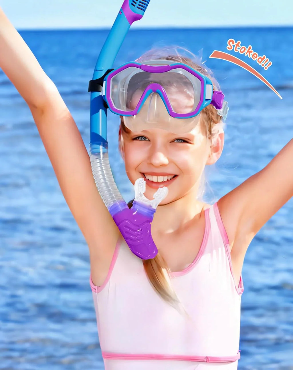 Snorkeling Gear for Adults, Dry-Top Snorkel Set, 180掳Panoramic Wide View Diving Mask Breathing Freely Snorkel Mask for Snorkeling Scuba Diving Swimming Travel