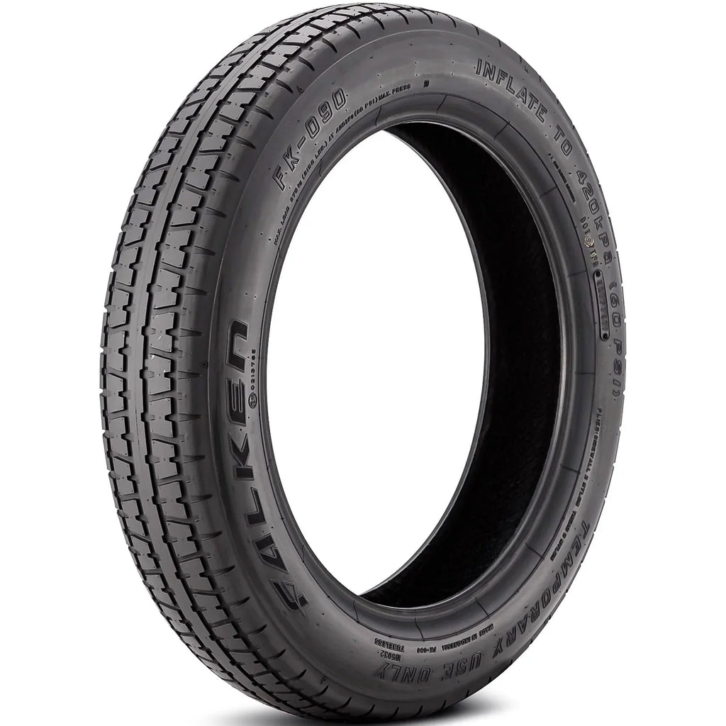 Falken FK-090 T125/70D17 98M Temporary Spare Tire �� Compact Emergency Replacement Tire