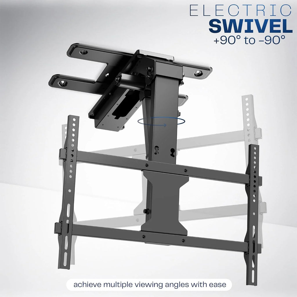 VIVO Electric Ceiling TV Mount, 37��70", Motorized, App Control, Black