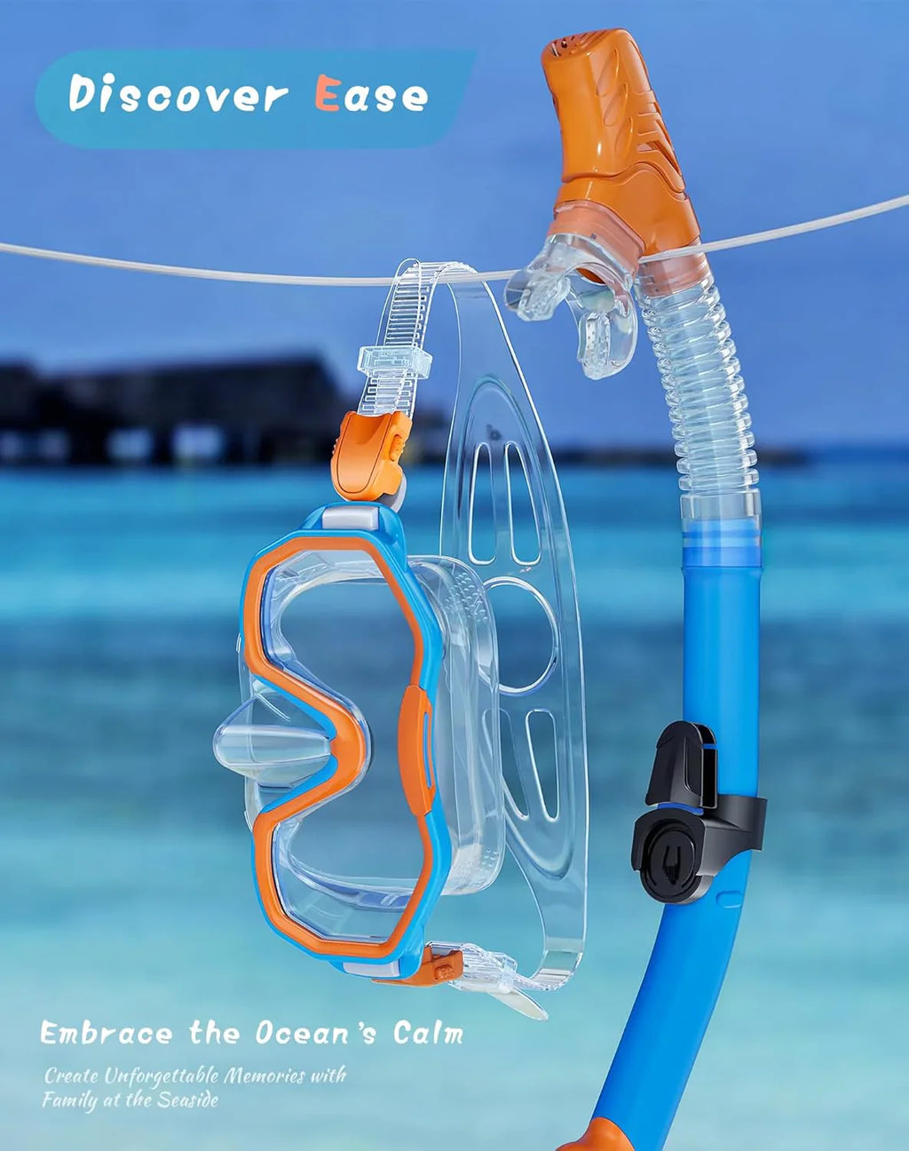 Snorkeling Gear for Adults, Dry-Top Snorkel Set, 180掳Panoramic Wide View Diving Mask Breathing Freely Snorkel Mask for Snorkeling Scuba Diving Swimming Travel
